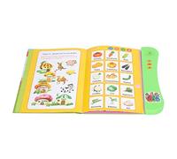 Solinder Libro Electrónico de Sonidos para Niños Que Aprenden el Idioma Español con Divertidos Sonidos y Juegos para Niños a Partir de 3 Años Plástico Resistente 25 X 22,5 X 2,5 Cm (Verde)