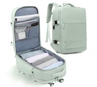Solinder Mochila multifuncional de clasificación húmeda y seca de gran capacidad, puerto USB y compartimento para zapatos separado para viajes, deportes y fitness, resistente al agua