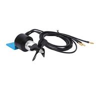 Solinder Motor de Propulsor Submarino Impermeable de 350 KV con Hélice para Barco Pesca RC, Empuje Potente y Diseño Duradero, Aleación Aluminio Negro, 1 Unidad (CW)