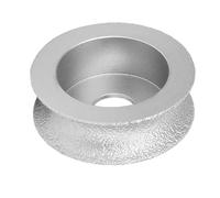 Solinder Muela Abrasiva de Diamante Soldada de 7,3 Cm para Piedra, Vidrio Cerámico, Mayor Eficiencia y Larga Vida útil, Adecuada para Mármol, Granito, Cuarzo y Más con Amoladora (Muela abrasiva