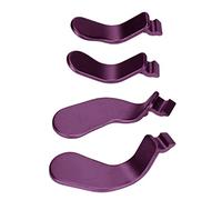 Solinder Paletas de Acero Inoxidable, 4 Paletas de Controlador para One Series 2, Disparo Más Rápido con Cerraduras de Gatillo de Pelo, Fácil Reemplazo con Precisión Mejorada (Púrpura)