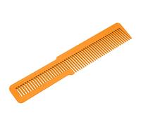 Solinder Peine de Corte de Pelo Profesional, Peine Elegante con Hueco para un Fácil Agarre, Bolsillo para Resultados Peluquería Ideales (Naranja)