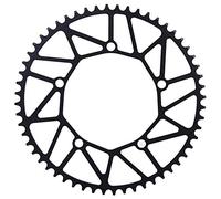 Solinder Plato 130BCD Plato único Juego de Bielas Disco de Manivela | Rueda de Cadena de Bicicleta de Aleación de Aluminio 50T 52T 54T 56T 58T con 5 Opciones para Bicicleta de Montaña y Carretera