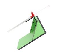 Solinder Probador de Evaluación de Flexibilidad para Sentarse y Alcanzar, Instrumento de Medición de Ejercicio Físico con Escala para Adultos o Niños, Diseño de Aleación de Aluminio