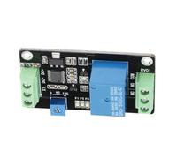 Solinder Relé de Retardo de Encendido y Apagado, Interruptor de Temporizador con Bloqueo Automático Temporizador Super 555 DC 5 V/12 V/24 V, con Retardo de Encendido, Retardo de Apagado, (DC5V)