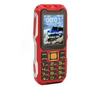 Solinder Teléfono Desbloqueado 2G, Teléfono Celular Multifuncional con Doble SIM, Botón Grande, Batería de 16800 MAh, Retro para Personas Mayores, Las Teclas y los Números Son (Roja)