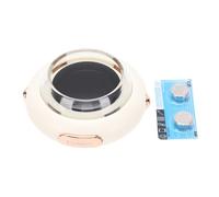 Solinder Termómetro para bebé con Pantalla Táctil, Pantalla Digital LED, 3 Luces Indicadoras de Colores, Diseño de Nave Espacial para Niños Bañándose, Fácil Ver, Alertas Inteligentes,