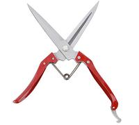 Solinder Tijeras de Corte para Ovejas de Acero Inoxidable para Ganado, Manual Duradero con Resorte 11,8 Pulgadas