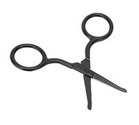 Solinder Tijeras para el Pelo de la Nariz, Recortadora de Barba y Cejas Faciales Acero Inoxidable con Punta Redondeada, Orificio Grande para los Dedos, Adecuada el Pelo