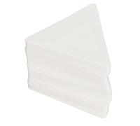 Solinder Tiras Reactivas de Perfume Desechables de 100 Piezas para una Evaluación Precisa Fragancias en Aromaterapia y Aceites Esenciales, Hechas Papel Grueso, 55x50 Mm