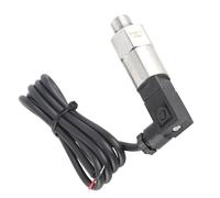 Solinder Transductor de Manómetro, Compacto, 5 Rangos, Protección contra Sobretensiones, Material de Acero Inoxidable, Sensor Analógico, Sensible Al Gas, Ampliamente Utilizado en Tanques (0-1MPA)