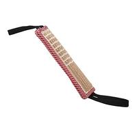 Solinder Varilla de Entrenamiento de Mordedura de Perros para Mascotas de Lino de Algodón, Manijas Dobles, Material Suave y Seguro, Beige 30 * 7 Cm, Inicio de Presa, Mejorar la Mordedura,