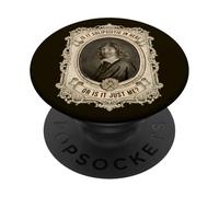 Solipsista en Aquí o Solo yo Rene Descartes Filosofía PopSockets PopGrip Adhesivo