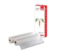 Solis Rollo de láminas para envasado al vacío, 40 x 600 cm, sin BPA, apto para alimentos, apto para Sous Vide hasta 100 °C, resistente y reutilizable, 110 µm de grosor, protección aromática para
