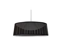 Solis Tambor 36 Lámpara Colgante Negro