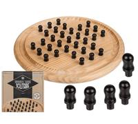 Solitaire - Juego de Mesa (Madera, 28,5 cm Aprox.)