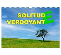 Solitude verdoyante (Calendrier mural 2026 DIN A3 vertical), CALVENDO calendrier mensuel: Arbres seuls dans la campagne en toutes saisons