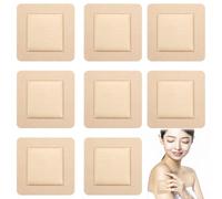 Solivive 8 Apósito de Espuma Adhesiva de Silicona 7,5cm x 7,5cm (Almohadilla 4,3cm x 4,3cm) Caja de 8 Apósitos, Apositos Adhesivos Impermeables Para el Cuidado de Heridas Cutáneas