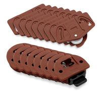 SoliviveI Pack 8 Uds. Kit Ruedas para Puertas Correderas, con Guía para Armarios Empotrados Ruedas Puerta Corredera Armario Engranajes de puertas correderas para Gabinetes y Puertas Correderas