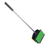 Sollee Cepillo para acuario, raspador de algas para acuario | Limpiador de cepillos de esponja de doble cara,Cepillos para acuario, cepillo de esponja para depurador de algas, cepillo de limpieza con