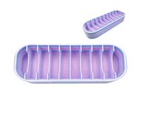 Sollee Organizadora de Abalorios - Contenedor Impreso En 3D Con 10 Compartimentos,Organizador De Pinceles Y Accesorios De Estras | Para Hogar, Sala, Residencia, Adultos, Joyería Y Bolígrafo