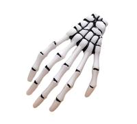 Sollee Pinzas para el cabello de hueso de mano esqueleto,Pinzas para el cabello de terror,Accesorios para góticos - Accesorios para para niñas, globo ocular, accesorios para