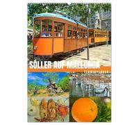 Sóller en Mallorca - Agenda (calendario de pared 2026 DIN A2 alto), calendario mensual CALVENDO