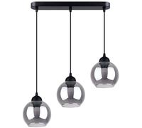 Sollux Lighting Alino lámpara colgante 3x60 W negro SL.1142