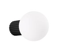 Aplique Halo IP44 Negro