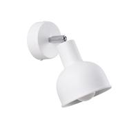 SOLLUX lighting - Aplique Elba - Apliques - Lámpara decorativa - Lámpara LED - Bajo consumo - Larga duración - Diseño atractivo - E27, 1x max 15W LED, ~230V, 50Hz - Blanco