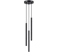 Sollux Lighting Arche lámpara colgante 3x8 W negro SL.1341