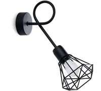Sollux Lighting Artemis lámpara de pared 1x12 W negro SL.1108