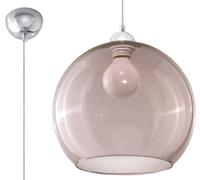 Sollux Lighting Ball lámpara colgante 1x60 W grafito SL.0250