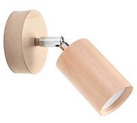 Aplique de madera BERG para pared, GU10