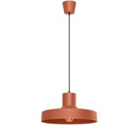 Sollux Lighting Bilo lámpara colgante 1x15 W rojo SL.1706