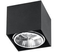 Sollux Lighting Blake lámpara de techo 1x40 W negro SL.0700