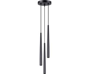 Sollux Lighting Bliss lámpara colgante 3x8 W negro SL.1463