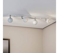 SOLLUX LIGHTING Downlight Flame, blanco, 4 luces largas