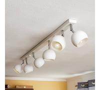 SOLLUX LIGHTING Downlight Flame, blanco, 6 luces