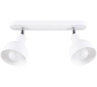 Sollux Lighting Elba lámpara de techo 2x15 W blanco SL.1314