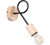Sollux Lighting Ember lámpara de pared 1x15 W negro SL.1476