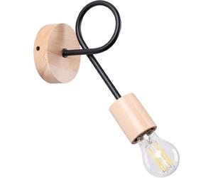 Sollux Lighting Ember lámpara de pared 1x15 W negro SL.1476