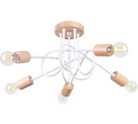 Sollux Lighting Ember lámpara de techo 5x15 W blanco SL.1475