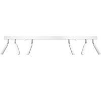 SOLLUX lighting EYETECH 6 Plafón Acero Diseño Cilíndrico Minimalista Moderno para Dormitorio Salón Industrial Lofty G9 A++-E 100/3/20 cm 6x Fuente de