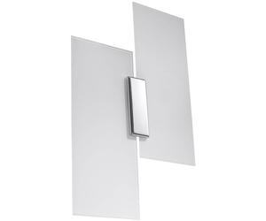 Sollux Lighting Fabiano lámpara de pared 2x60 W blanco-cromo SL.0197