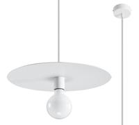 Sollux Lighting Flavio lámpara colgante 1x60 W blanco SL.0852