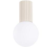 Sollux Lighting Halo lámpara de techo 1x8 W blanco-beige SL.1718