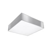 Sollux Lighting Lámpara de techo gris cloruro de polivinilo alt. 11 cm
