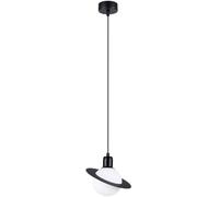 Sollux Lighting Hyperion lámpara colgante 1x8 W blanco-negro SL.1358