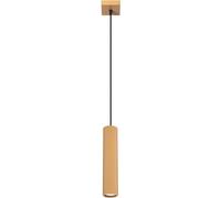 Lámpara colgante tubo Karbon Oro 1